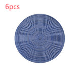 Western-style Placemat Home Placemat Coasters Heat Proof Mat