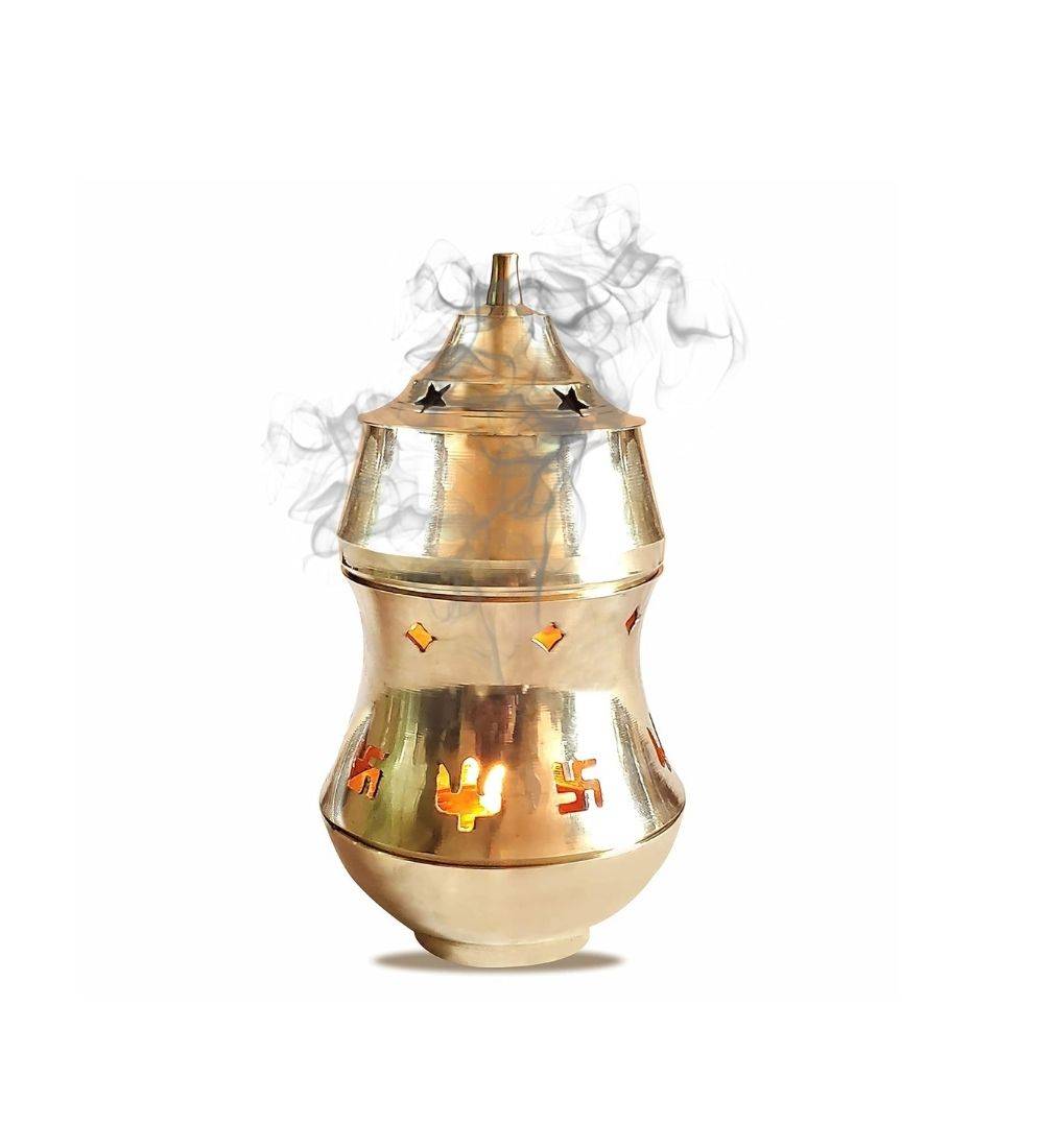 Brass Aroma Incense Burner  Bamagate.com