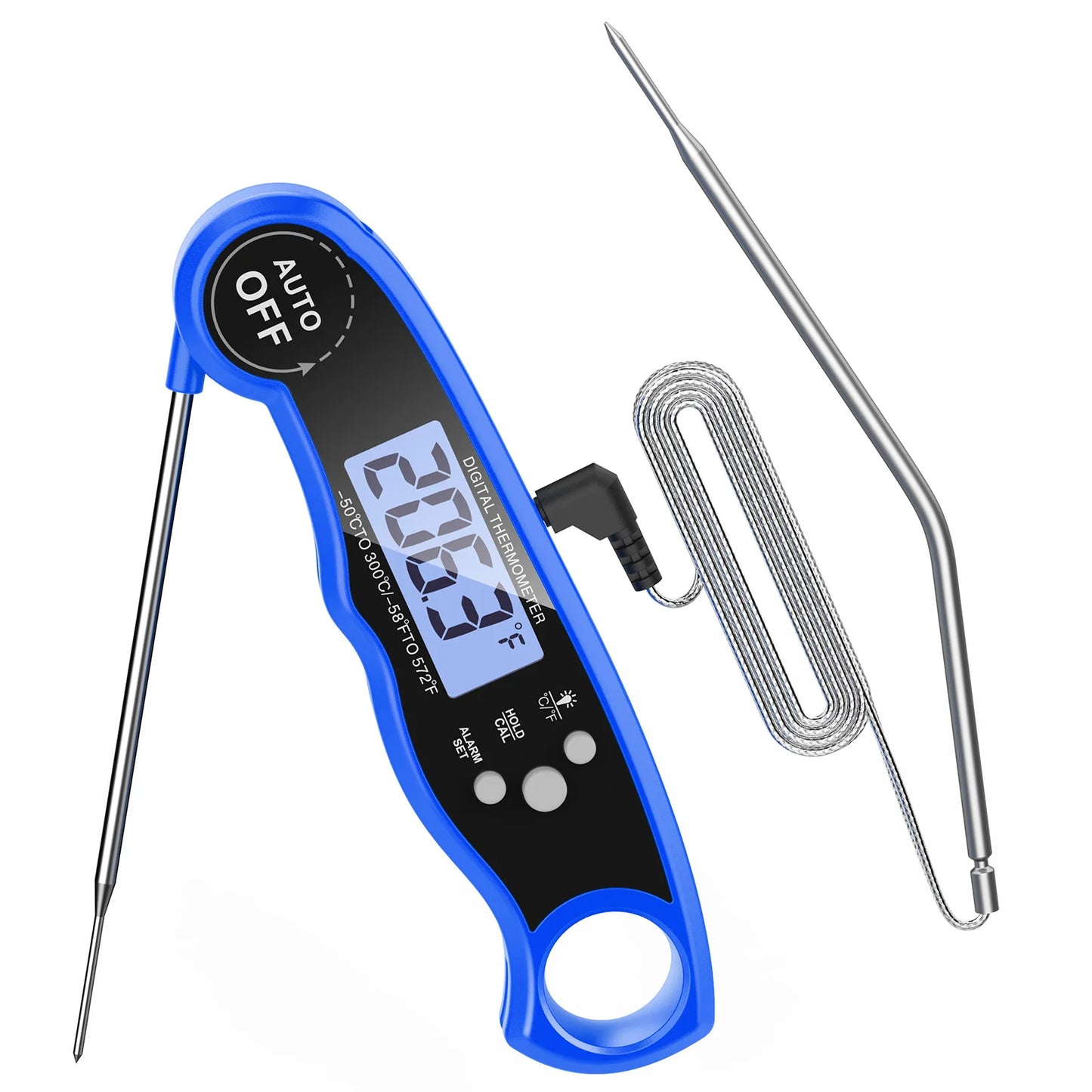 ORIA Waterproof Digital Food Thermometer – Instant Read Kitchen Meat Probe