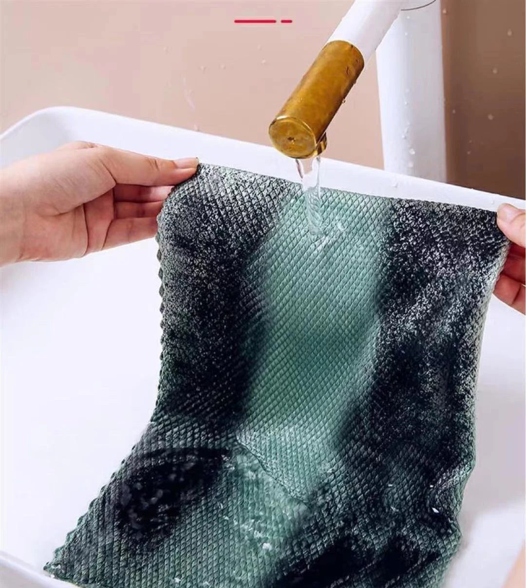 5PCS Microfiber Cleaning Towel Super Absorbent