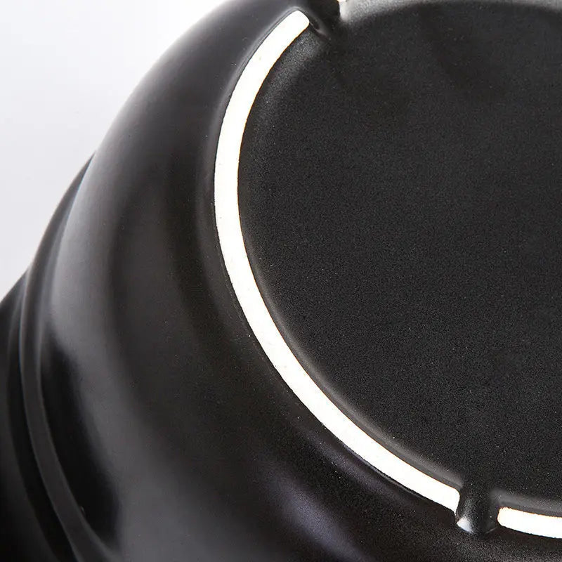 Premium Ceramic Casserole Soup Pot with Lid – Heat-Resistant