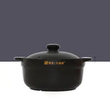 Premium Ceramic Casserole Soup Pot with Lid – Heat-Resistant