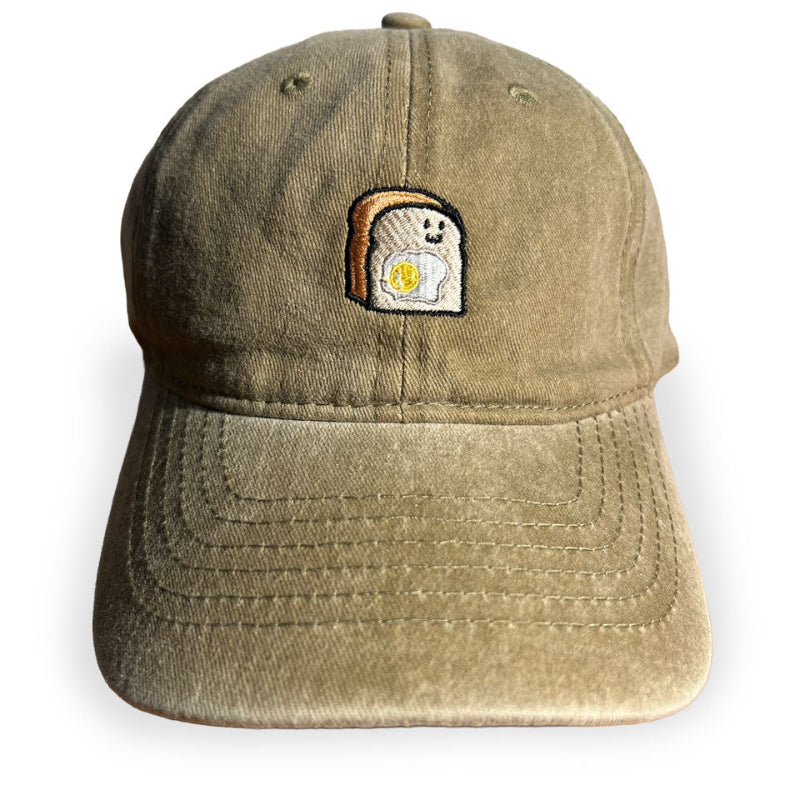 TastyToastys® Washed Cotton Baseball Cap