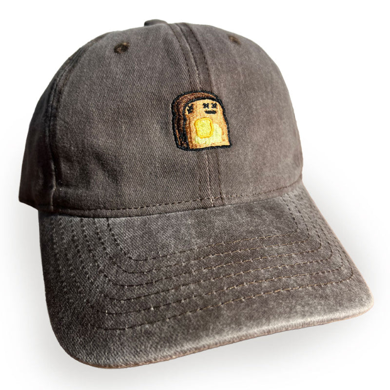 TastyToastys® Washed Cotton Baseball Cap