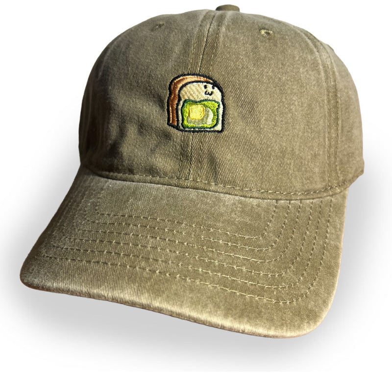 TastyToastys® Washed Cotton Baseball Cap