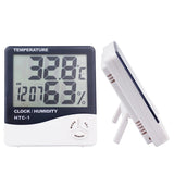 LCD Digital Room Thermometer & Hygrometer – Indoor Outdoor Humidity Meter