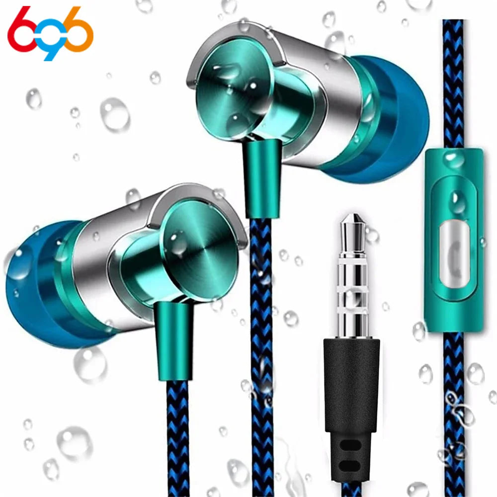 Wired In-ear Earphone In Ear Noise Cancellation