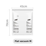 Home Storage Vacuum Bags for Storing Clothes Blankets No Pump Need