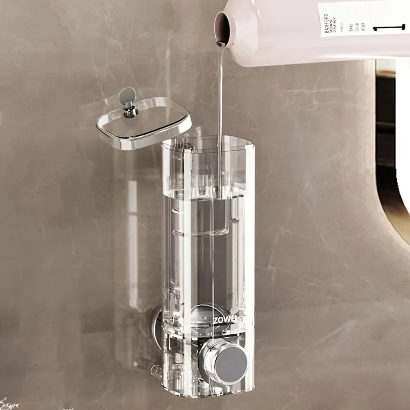 Wall-mounted soap dispenser cup designed