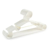 10-Piece Candy Colored Plastic Baby & Kids Clothes Hangers Set