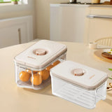Airtight Plastic Food Vacuum Storage Box - Sealed Transparent Meal Prep Container