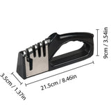 Kitchen 4 Segment Knife Sharpener Multifunctional