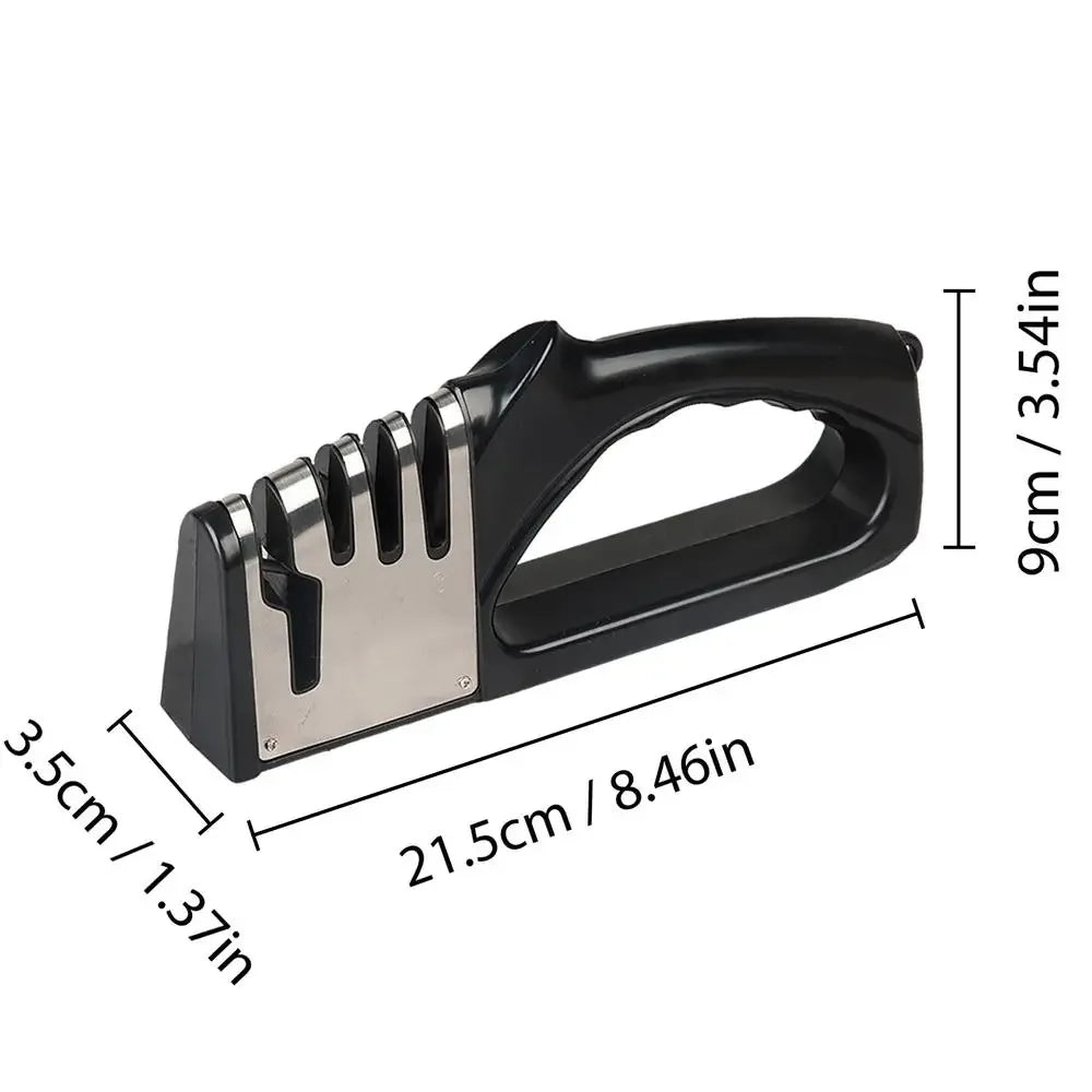 Kitchen 4 Segment Knife Sharpener Multifunctional