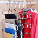 Stainless Steel Pants Rack Five-Layer