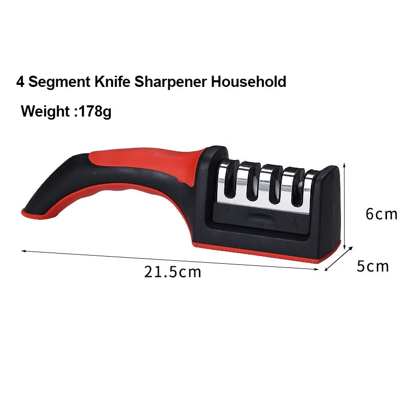 Kitchen 4 Segment Knife Sharpener Tool