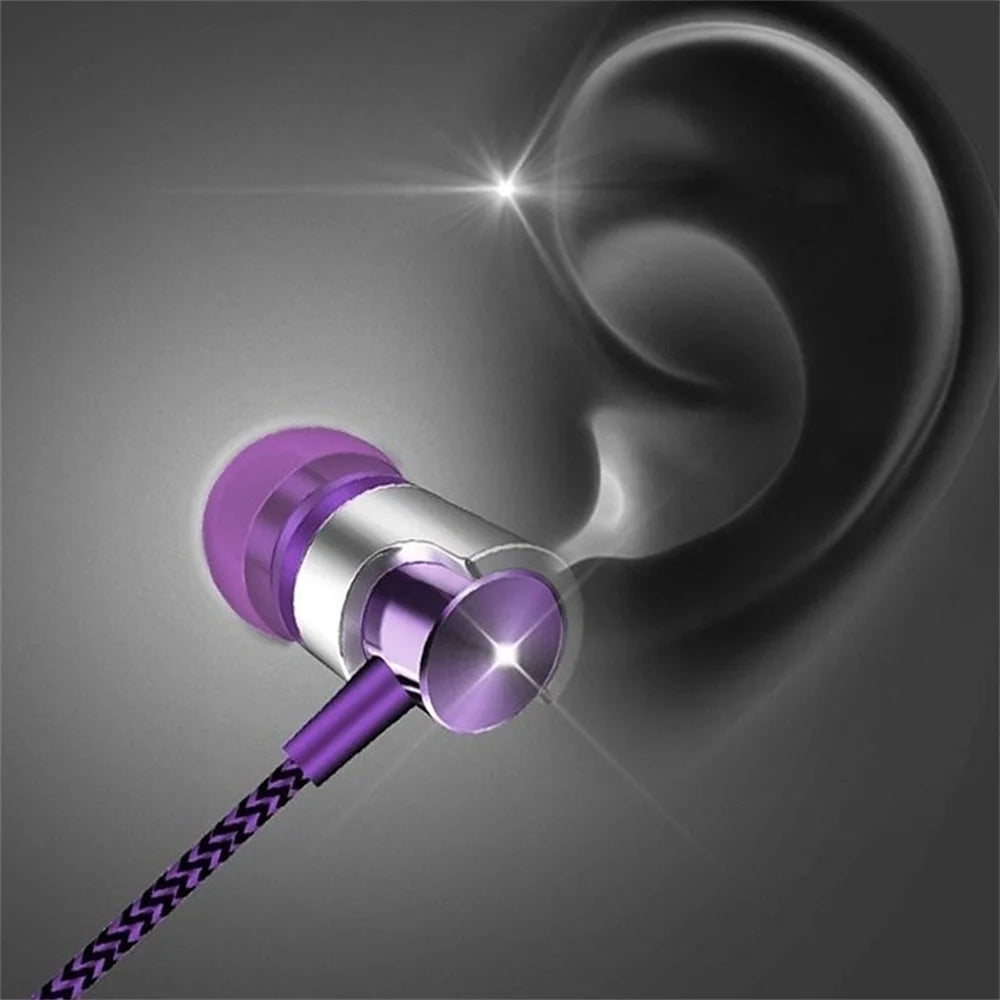 Wired In-ear Earphone In Ear Noise Cancellation