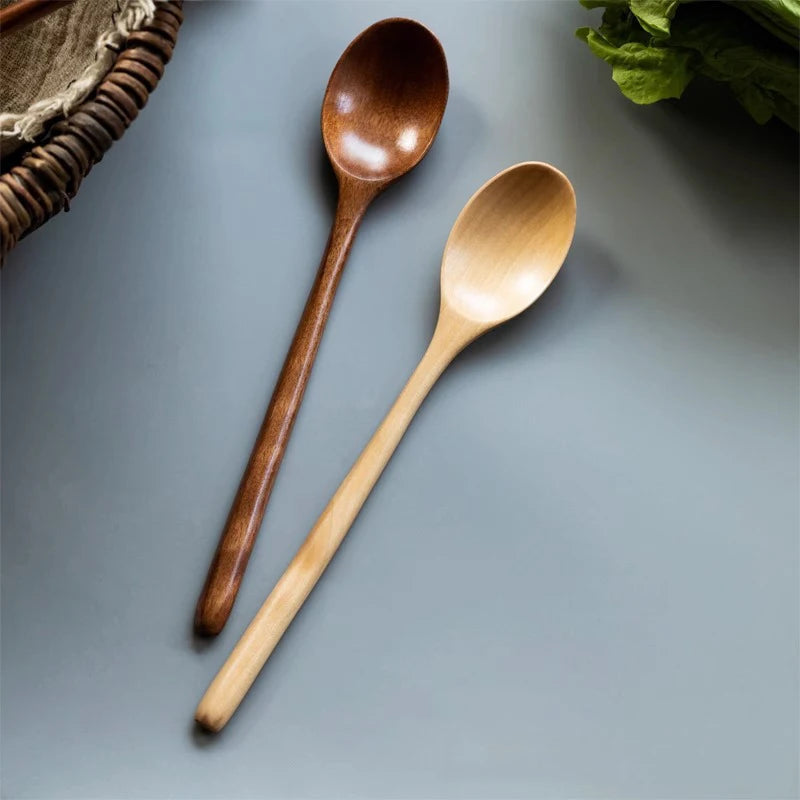 Wooden Spoon Tableware Soup Catering Cooking