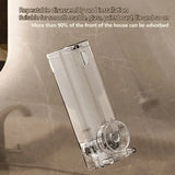 Wall-mounted soap dispenser cup designed