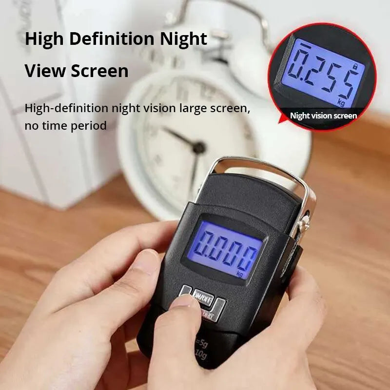 50kg Portable Electronic Portable Luggage Scale Digital
