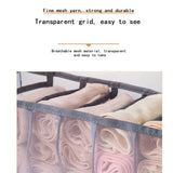 11-Compartment Collapsible Underwear Organiser for Bras & Socks