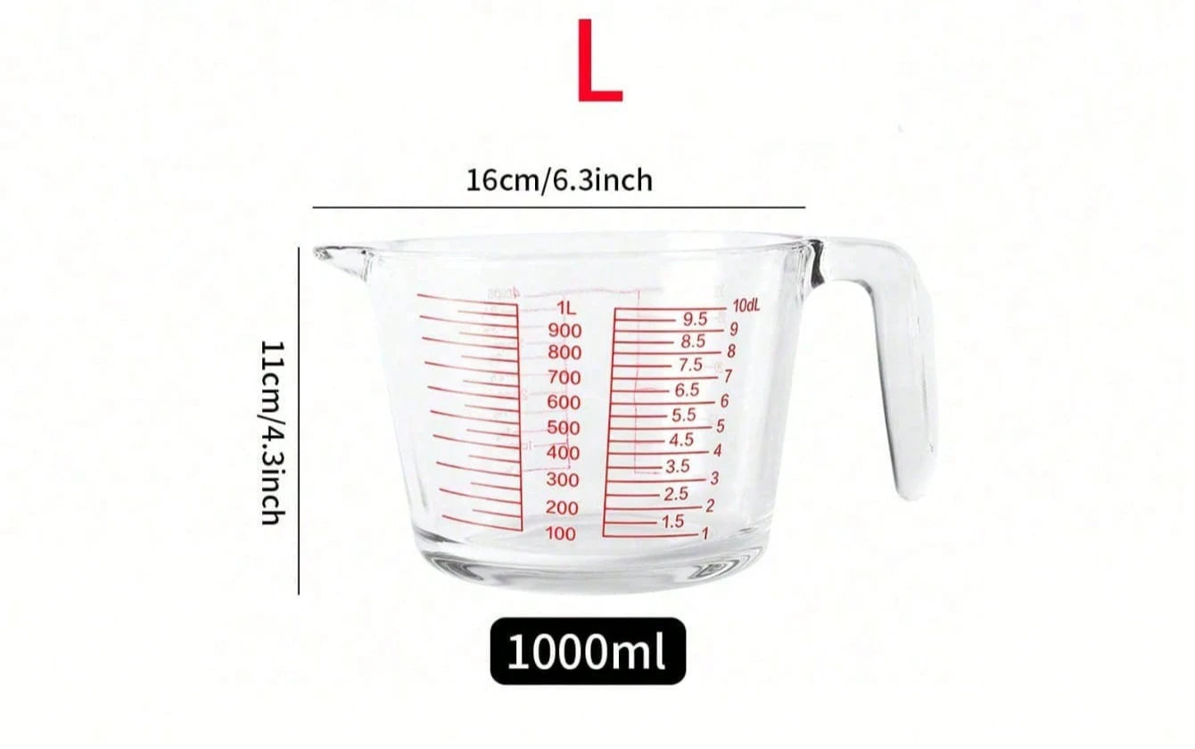 Heat Resistant Glass Measuring Cup for Cooking