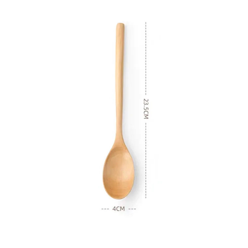 Wooden Spoon Tableware Soup Catering Cooking