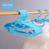 Non-Slip Plastic Baby & Kids Clothes Hangers Set 10PCS
