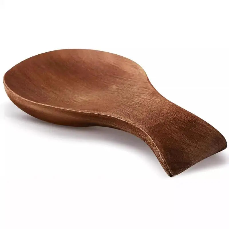 Wooden Spoon Holder Rest Eco Friendly