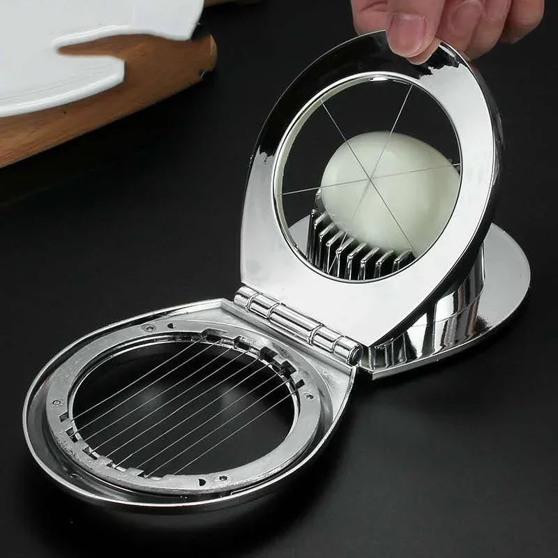 Zinc Alloy Egg Slicers Cutters Splitter