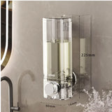 Wall-mounted soap dispenser cup designed
