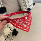 Cat Collar Lovely Adjustable Size Triangular Tie Scarf