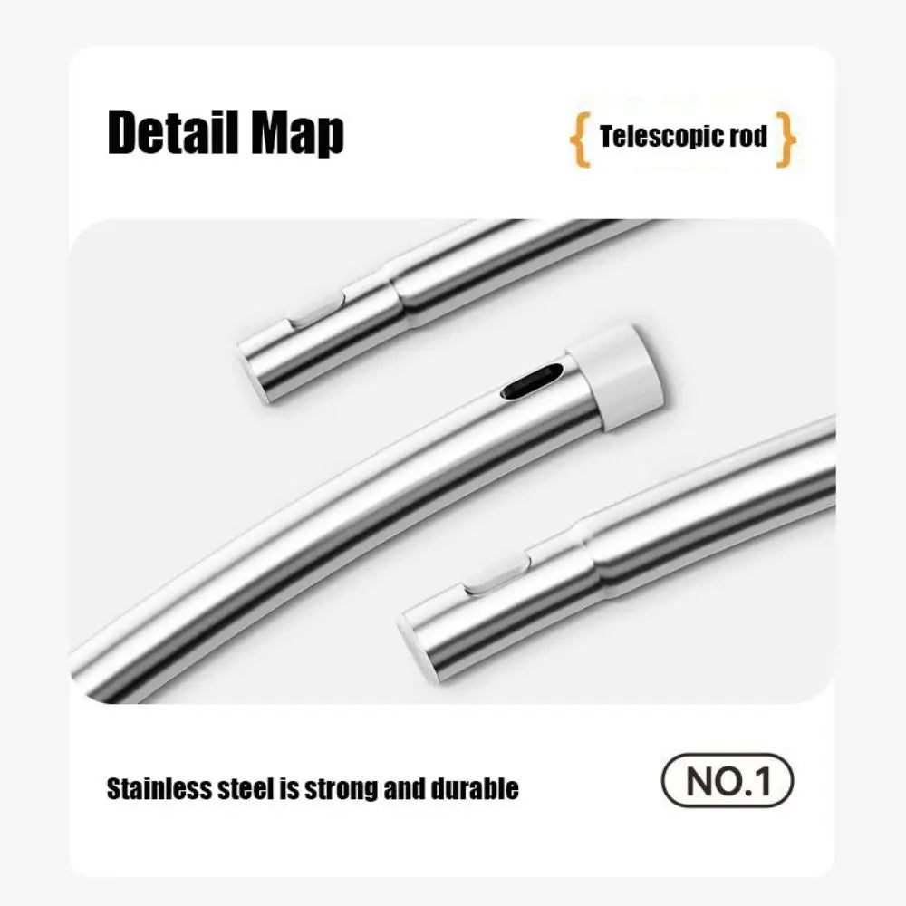 U-Shaped Telescopic Window Cleaner designed for Exterior of high-rise Windows