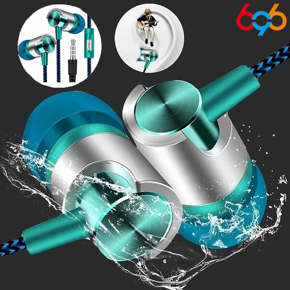 Wired In-ear Earphone In Ear Noise Cancellation