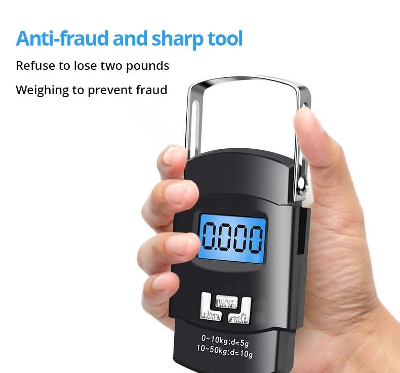 50kg Portable Electronic Portable Luggage Scale Digital