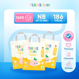 Peachy Bum Trial Pack Cloud Soft Diapers