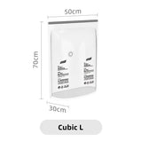 Home Storage Vacuum Bags for Storing Clothes Blankets No Pump Need