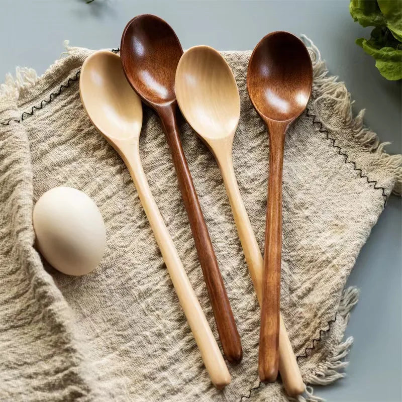Wooden Spoon Tableware Soup Catering Cooking