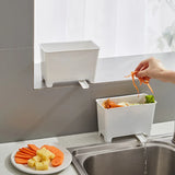 Kitchen Sink Drain Basket Countertop Food Scraps Strainer