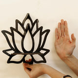 Wooden Lotus Hollow Decorative Rack Aromatherapy Organiser Holder