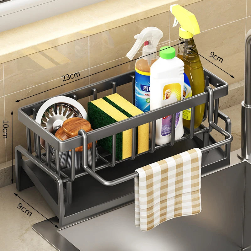 Premium Steel Kitchen Sink Organizer