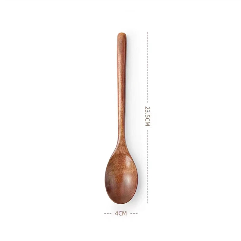 Wooden Spoon Tableware Soup Catering Cooking