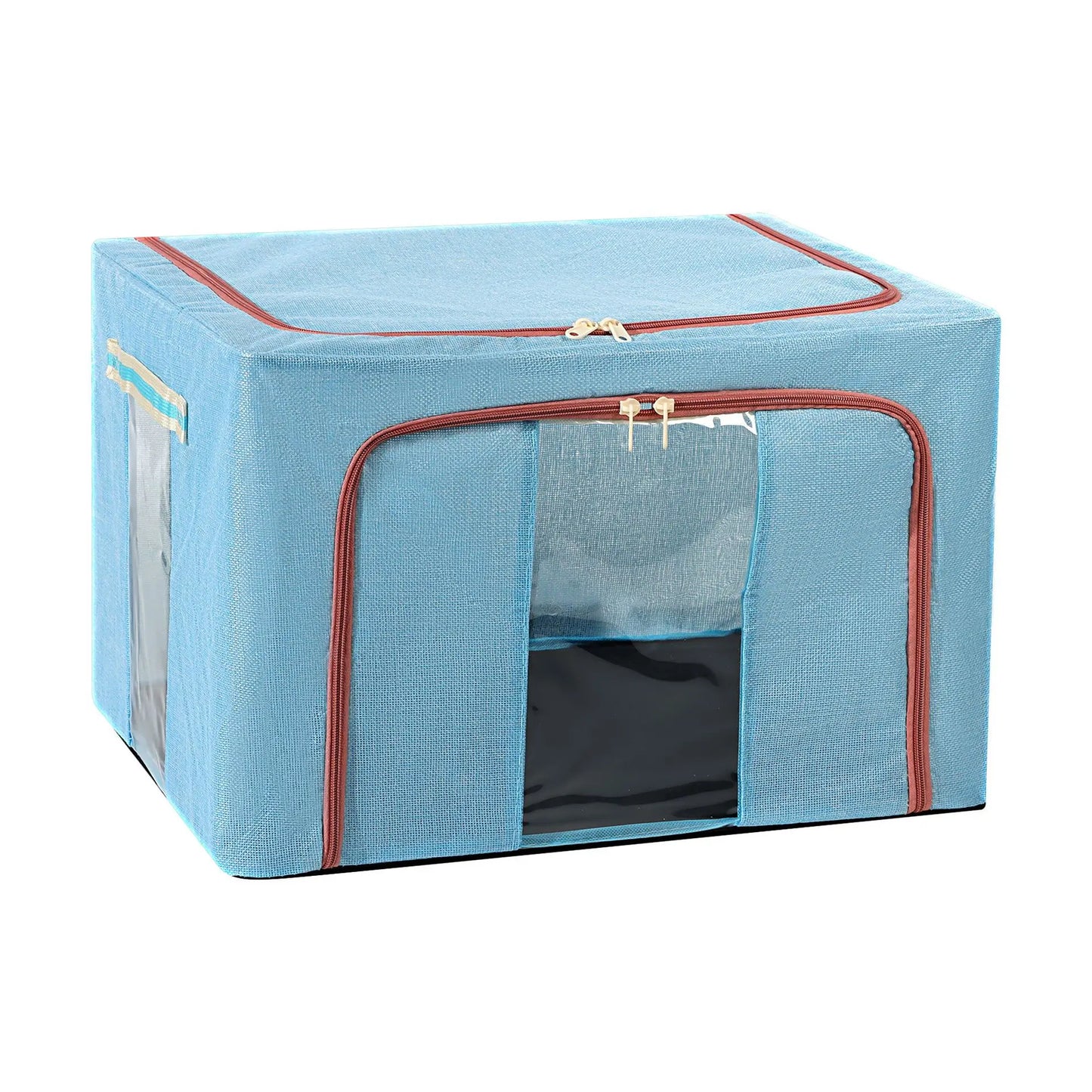 Storage Box Steel Frame Folding Household Clothes Organizer