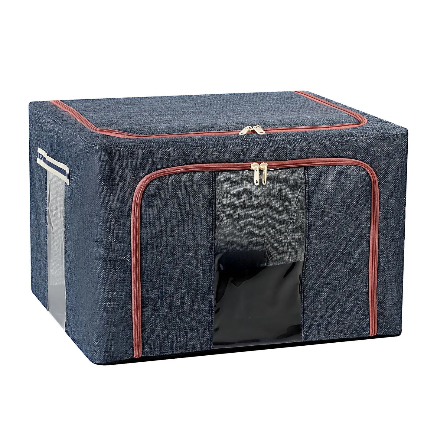 Storage Box Steel Frame Folding Household Clothes Organizer