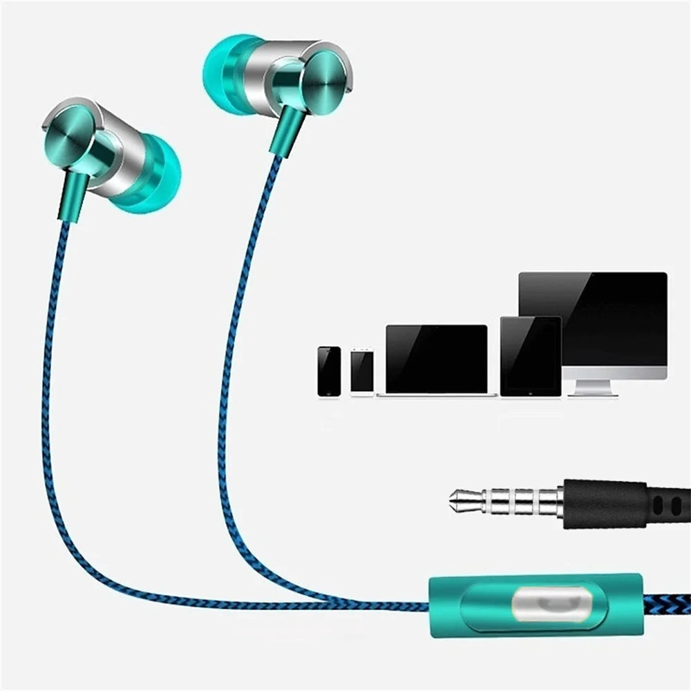 Wired In-ear Earphone In Ear Noise Cancellation