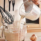 Heat Resistant Glass Measuring Cup for Cooking