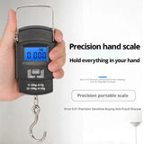 50kg Portable Electronic Portable Luggage Scale Digital