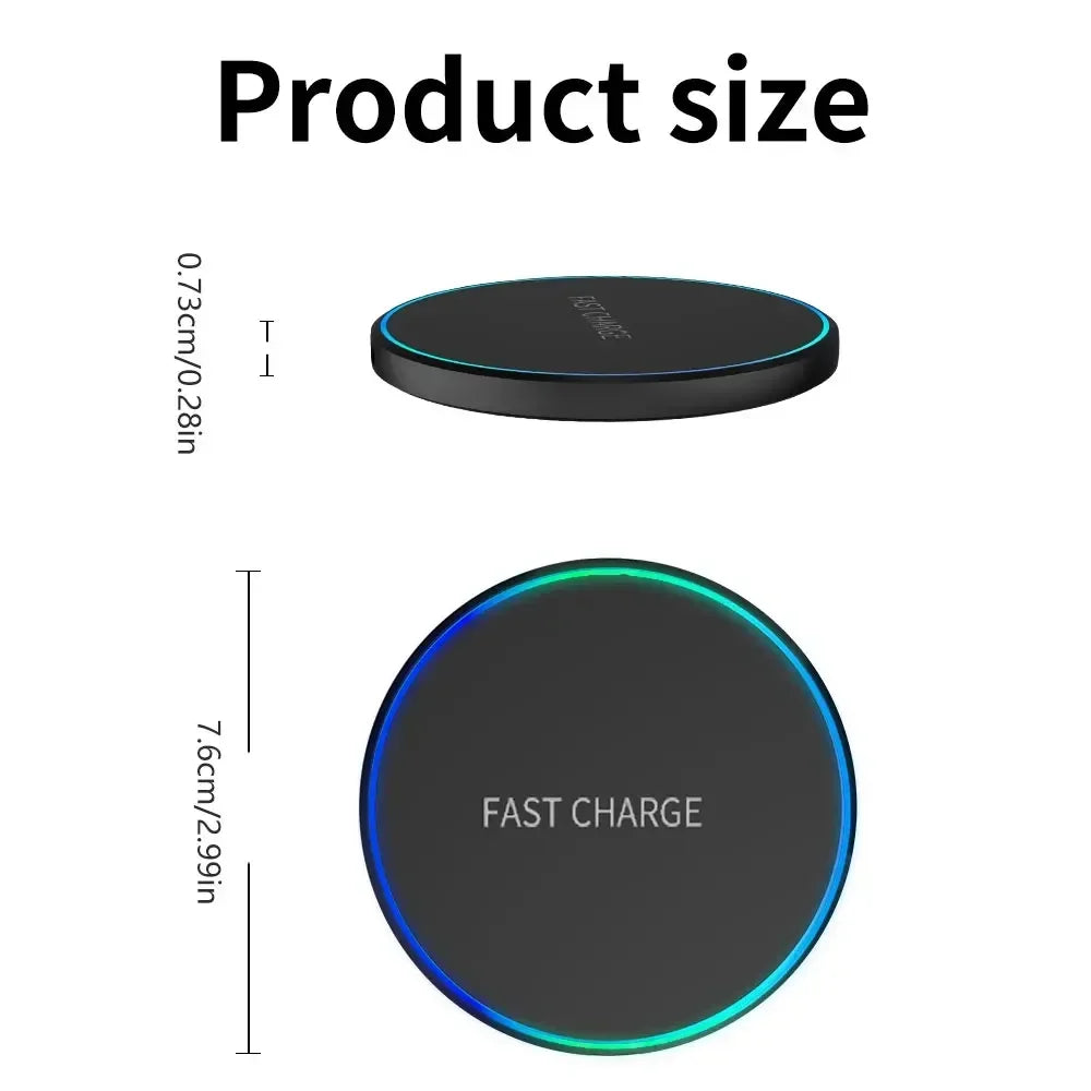 4-in-1 Wireless Charging Pad – Fast Charge for Phone, Watch, Earphones & Tablet
