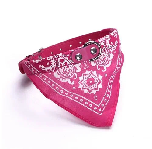 Cat Collar Lovely Adjustable Size Triangular Tie Scarf