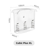 Home Storage Vacuum Bags for Storing Clothes Blankets No Pump Need