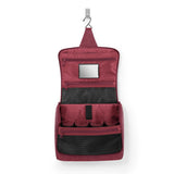 Reisenthel Toiletbag XL Twist Maroon Large Hanging Travel Organizer